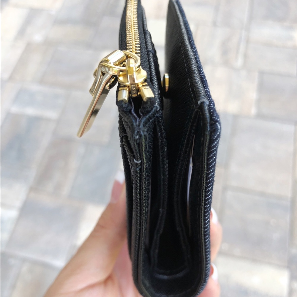 Kate Spade Adalyn Embellished Denim Wallet - Picture 5 of 7